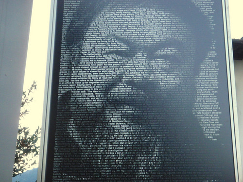 Ai Wei Wei: Chinese Human Rights Activist.
